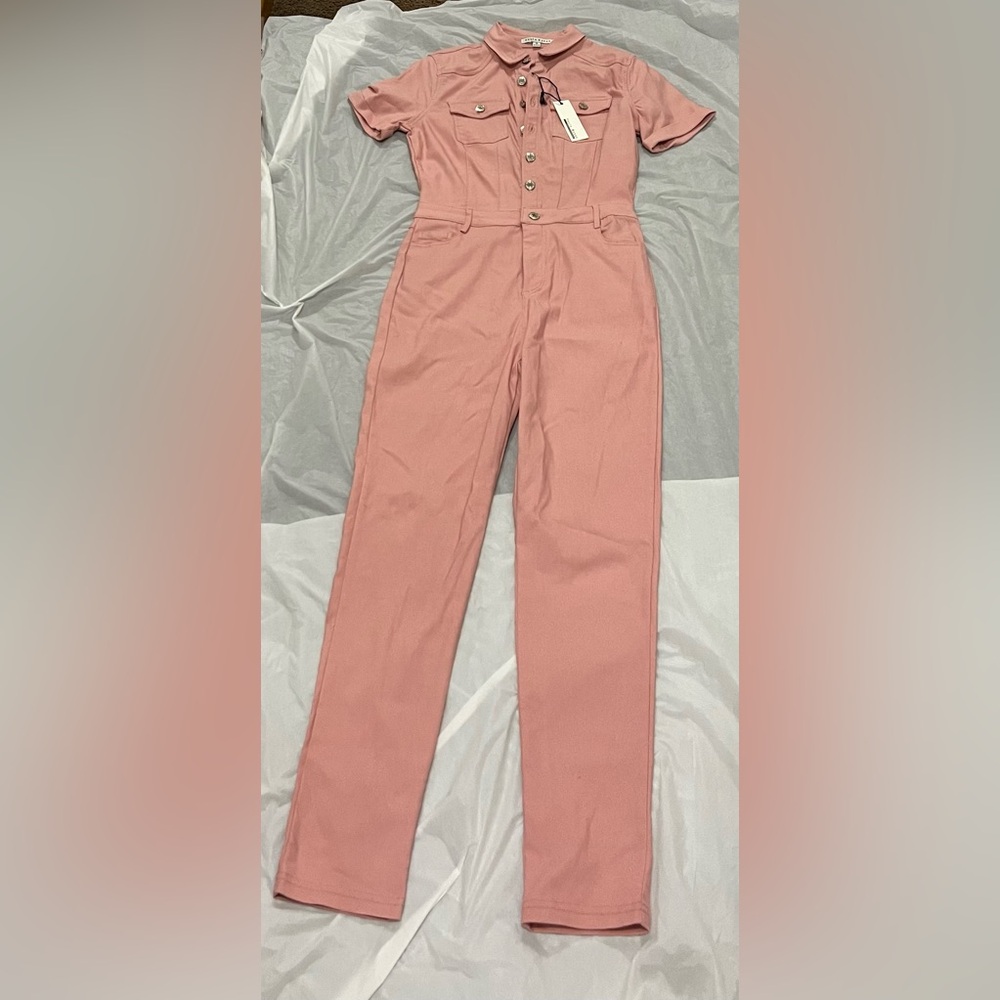 NWT Pink Jumpsuit